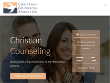 Tablet Screenshot of christiancounselingwpa.com